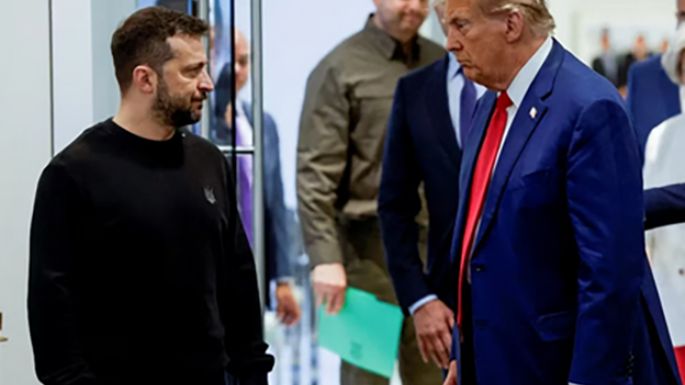 Trump está de acuerdo con una visita de Zelenski al país