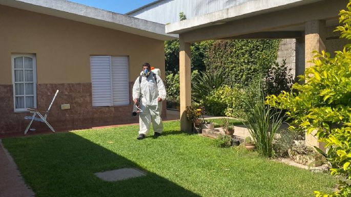 Realizaron bloqueos preventivos en dos barrios por casos de dengue