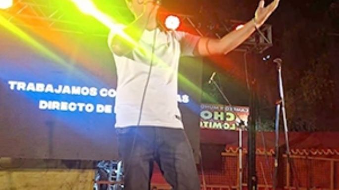 Santiago cantó y soñó ir al Anfi