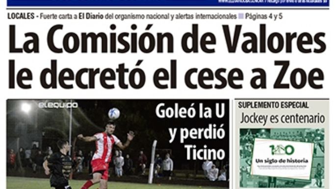 Para la CNV, Cositorto no instó a nadie a invertir