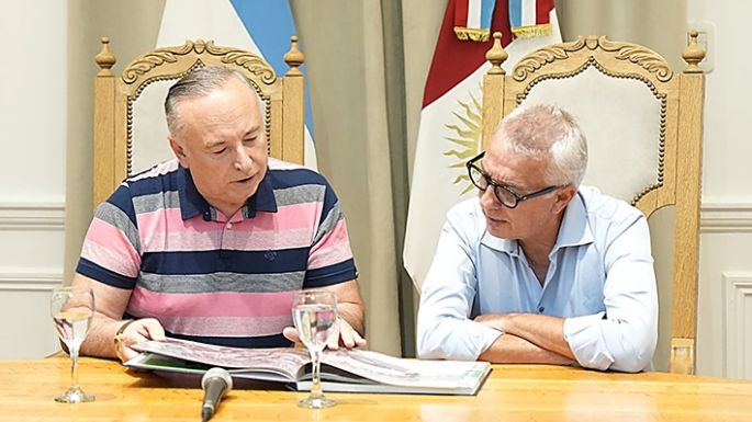 El intendente de Tigre, de visita en Villa María