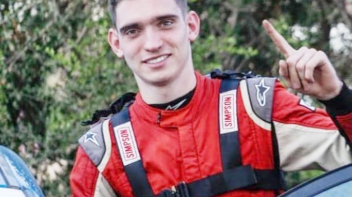 Julián Larrosa debutó con un segundo puesto