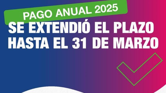 Se extiende el plazo del pago anual para tasas municipales con descuentos