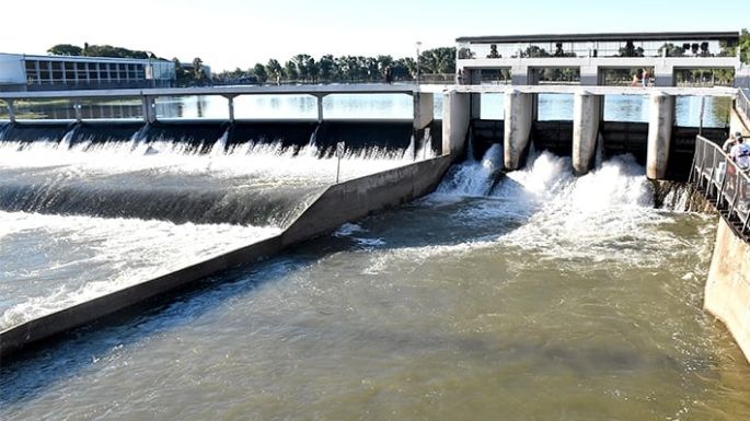 Creciente del río