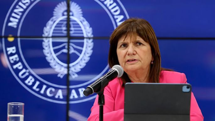 Bullrich, la represora