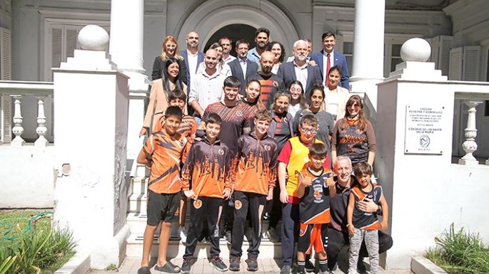 Un paso importante por el polideportivo