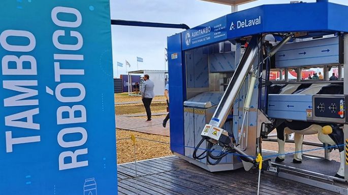 Hay más de  400 tambos robotizados
