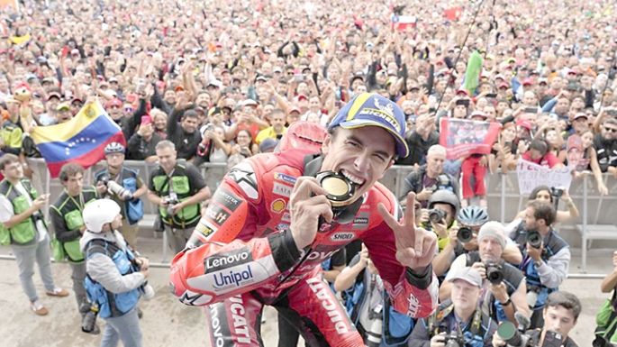 Marc Márquez hizo la pole en Termas