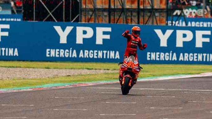 Marc Márquez ganó en Santiago del Estero