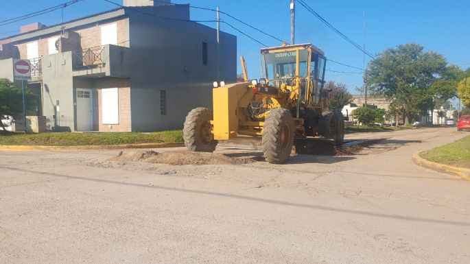 Afirman que están trabajando en las calles de distintos barrios