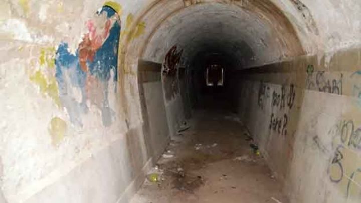 El viejo túnel, inmortalizado