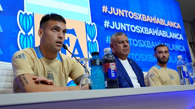 La Selección Argentina jugará un amistoso para ayudar a Bahía Blanca