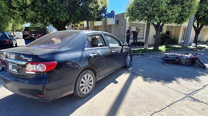 Murió un motociclista que chocó el lunes 10