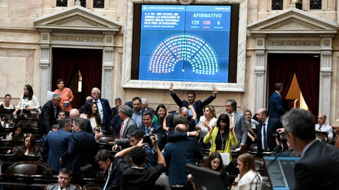 Diputados aprobó el decreto para el acuerdo con el FMI