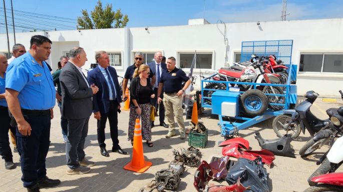 Se secuestraron 160 motos y 3 autos en el megaoperativo