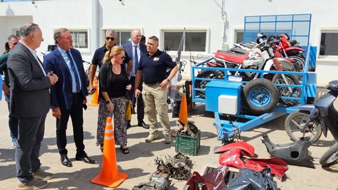 Megaoperativo: 19 detenidos y 160 motocicletas secuestradas
