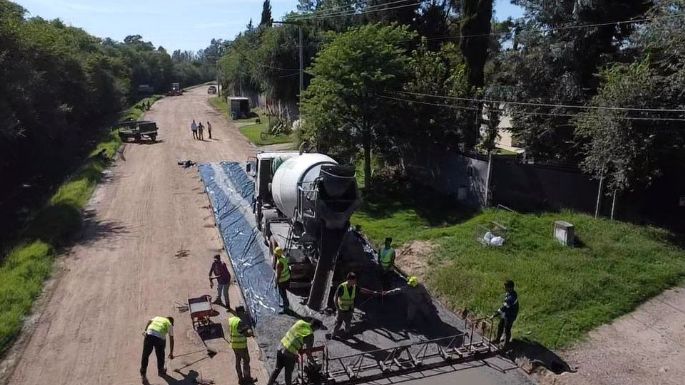 La pavimentación de la avenida Lorenzo Gilli alcanza 180 metros
