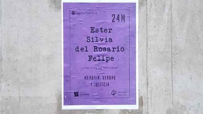 Con el nombre de “Hoy y siempre presentes”, la institución realizó una actividad por el Día de la Memoria