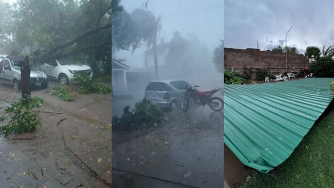 La furia del temporal
