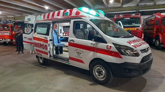 Una motociclista resultó herida tras un choque