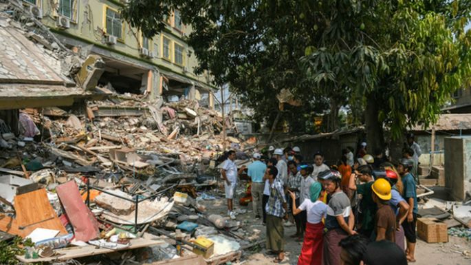 Devastador terremoto en Myanmar: más de 1.600 muertos y 3.400 heridos