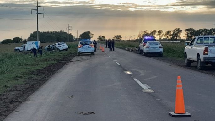 Chocó contra una vaca y murió