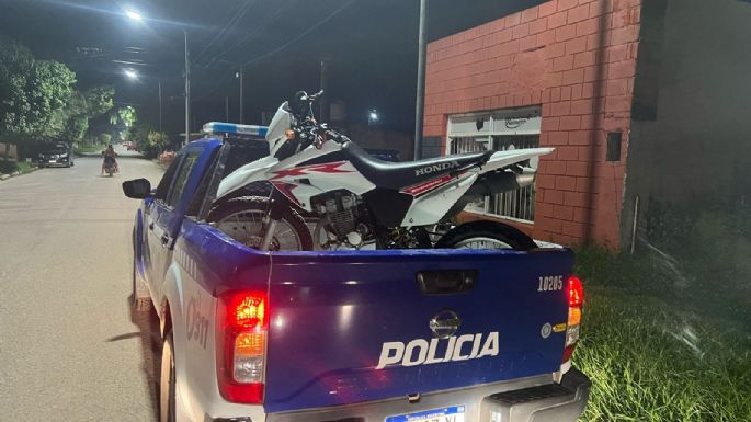 Recuperaron tres motocicletas robadas durante el "finde"