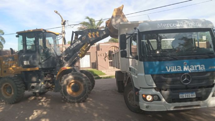 Difunden el cronograma de recolección de restos de poda y escombros en los barrios