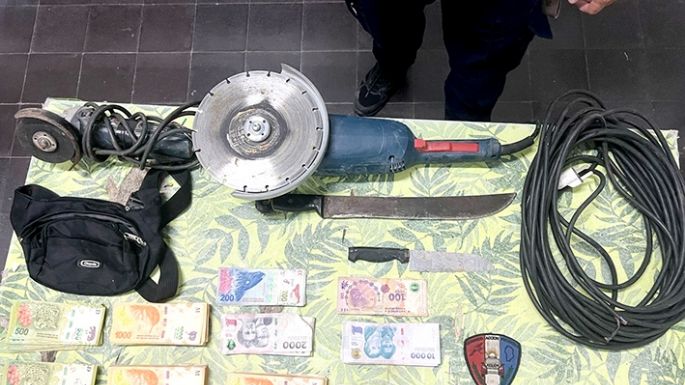 Le robó a una vecina y fue reducido con un arma no letal