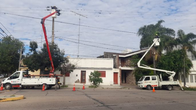 Corte de luz afecta a distintos barrios