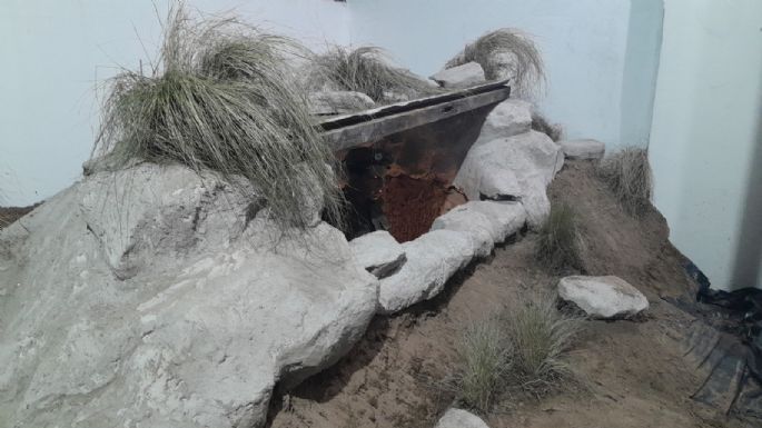 Inauguraron un mural alegórico y la muestra Vivir Malvinas 
