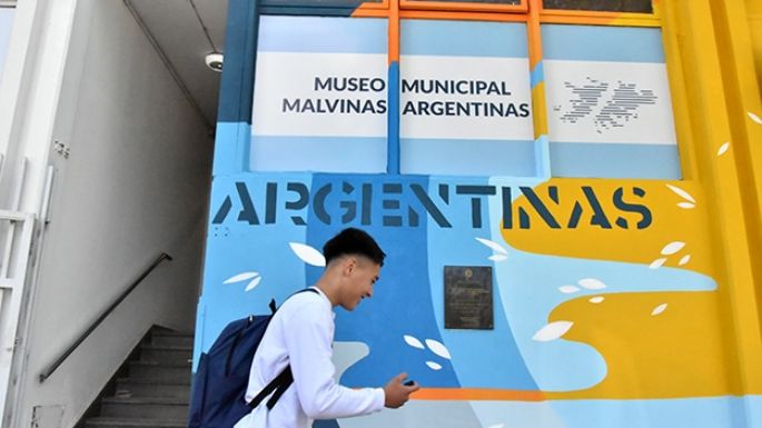 La ciudad sumó un nuevo mojón en el camino de la memoria hacia Malvinas