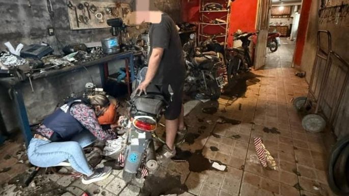 Hicieron operativos en chacaritas y talleres mecánicos