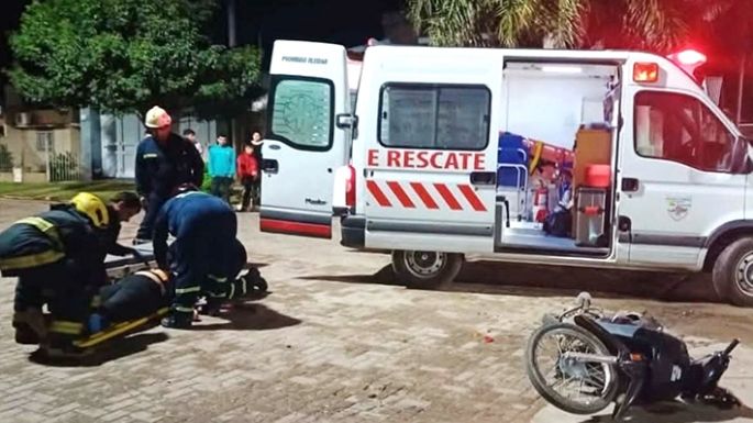 Murió una motociclista que se accidentó en Tío Pujio