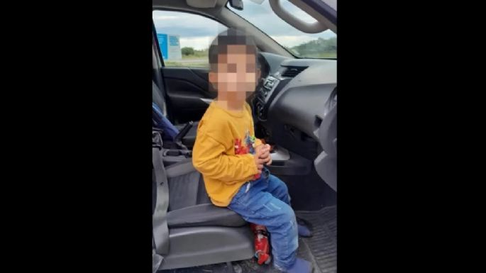 Encontraron a un niño de 3 años deambulando solo junto a una ruta