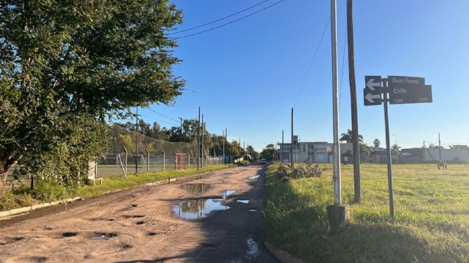 Quejas por el estado de calles de dos barrios