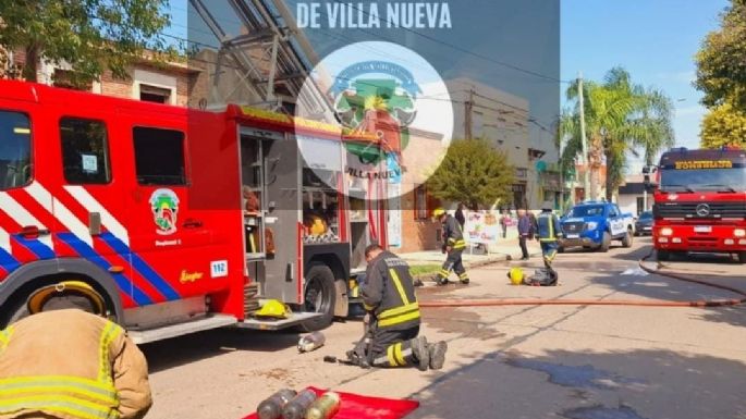 Incendio en una vivienda requirió la presencia de bomberos