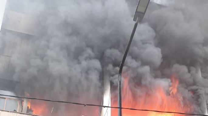 Se incendia la sede de Apross en Córdoba
