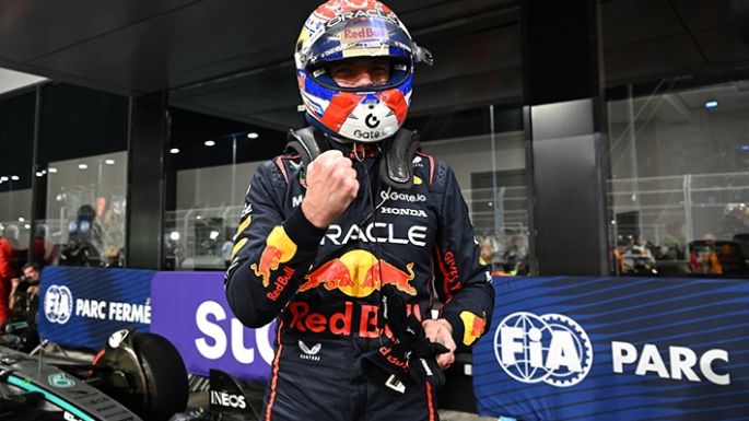 Verstappen sorprendió  y se quedó con la pole
