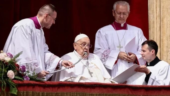 El Papa pidió por la paz mundial en su mensaje de Pascua