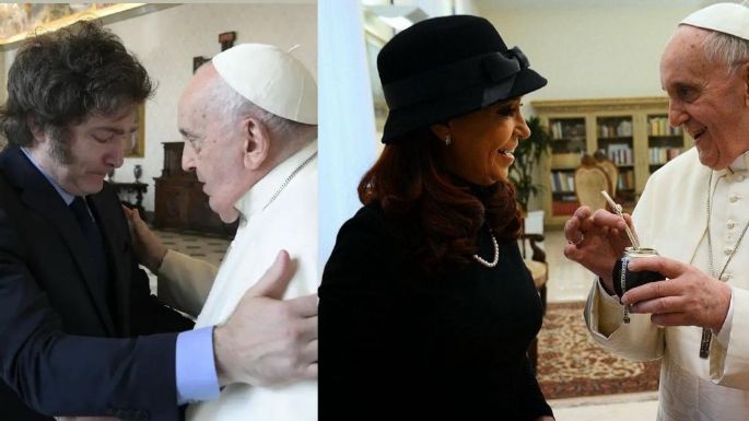 Los mensajes de Milei y los expresidentes despidiendo a Francisco