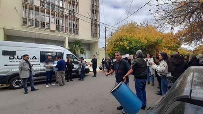 Los judiciales se hicieron sentir