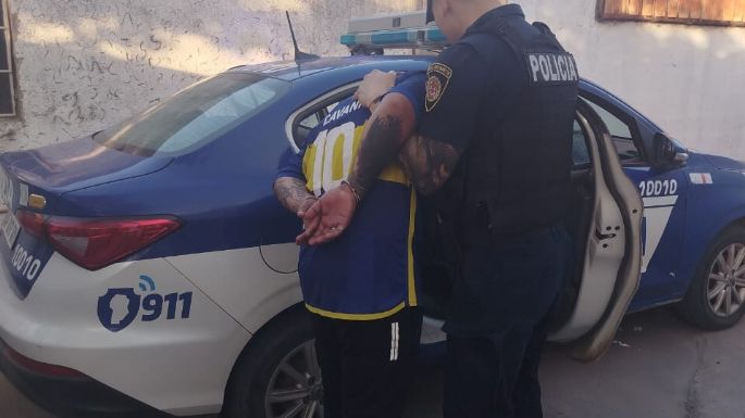 Detuvieron a un joven por agredir a su vecino con una barra de hierro
