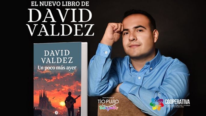 El escritor local David Valdez presenta su segunda novela