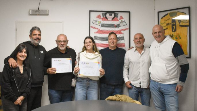 Vóley: distinguieron a Camila Giraudo y Martín Ambrosini