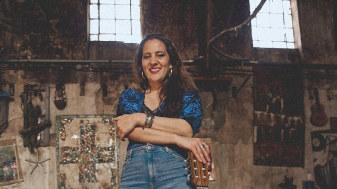 La cantante entrerriana Noelia Recalde en Casa Azul