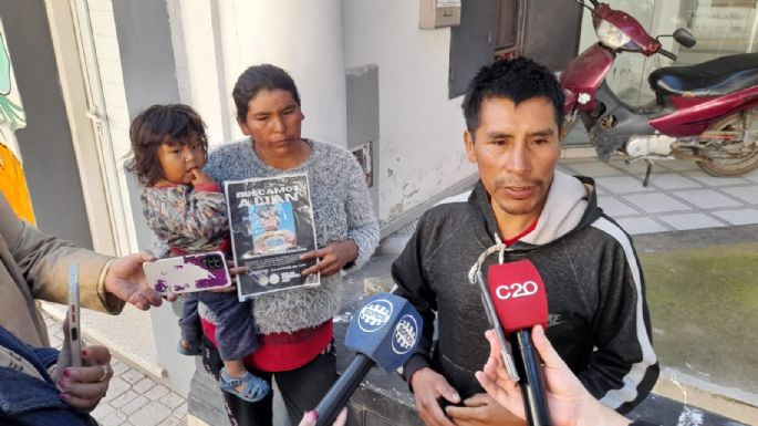 Entre lágrimas, los padres de Lian pidieron que les devuelvan a su hijo