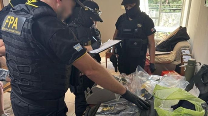 Desbarataron una organización narco con más de 318 millones de pesos en drogas