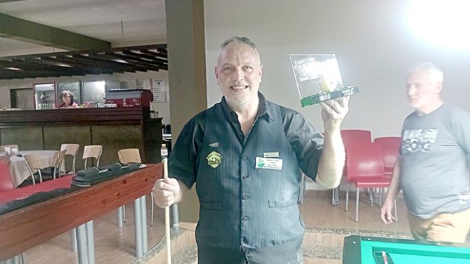 Carlos Coria consiguió su torneo número 80