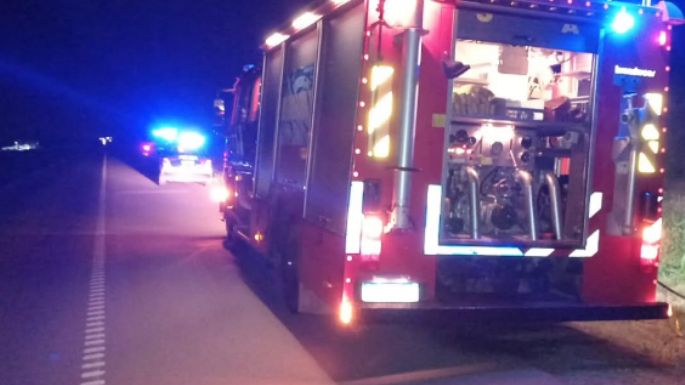 Bomberos extinguieron el incendio de una vivienda
